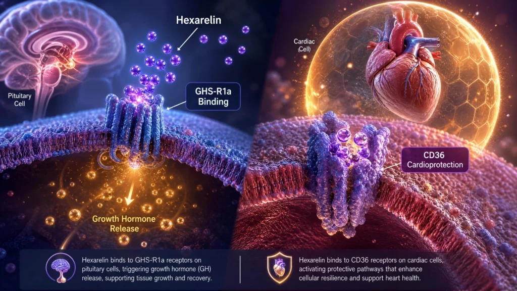 hexarelin_mechanism_illustration