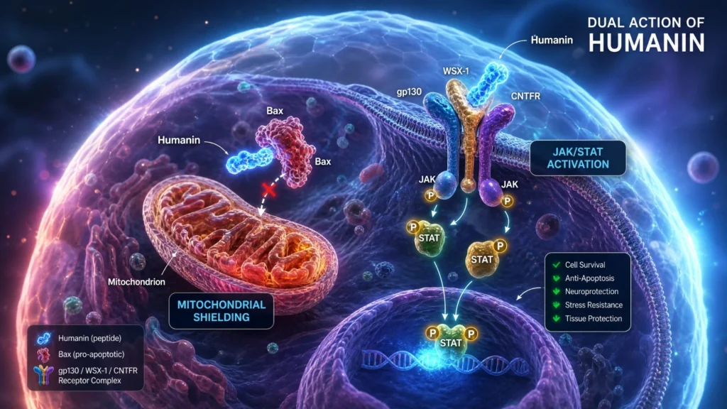 humanin_mechanism_illustration