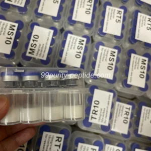 Handheld Bronchogen 20mg vial at our warehouse, showcasing authentic repair research stock.