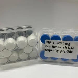 Microscopic detail of IGF-1 LR3 powder purity, verified for professional-grade research-activity.