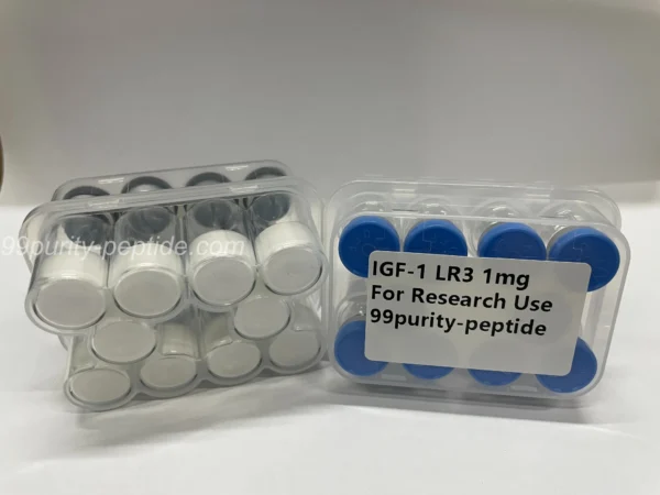 Microscopic detail of IGF-1 LR3 powder purity, verified for professional-grade research-activity.