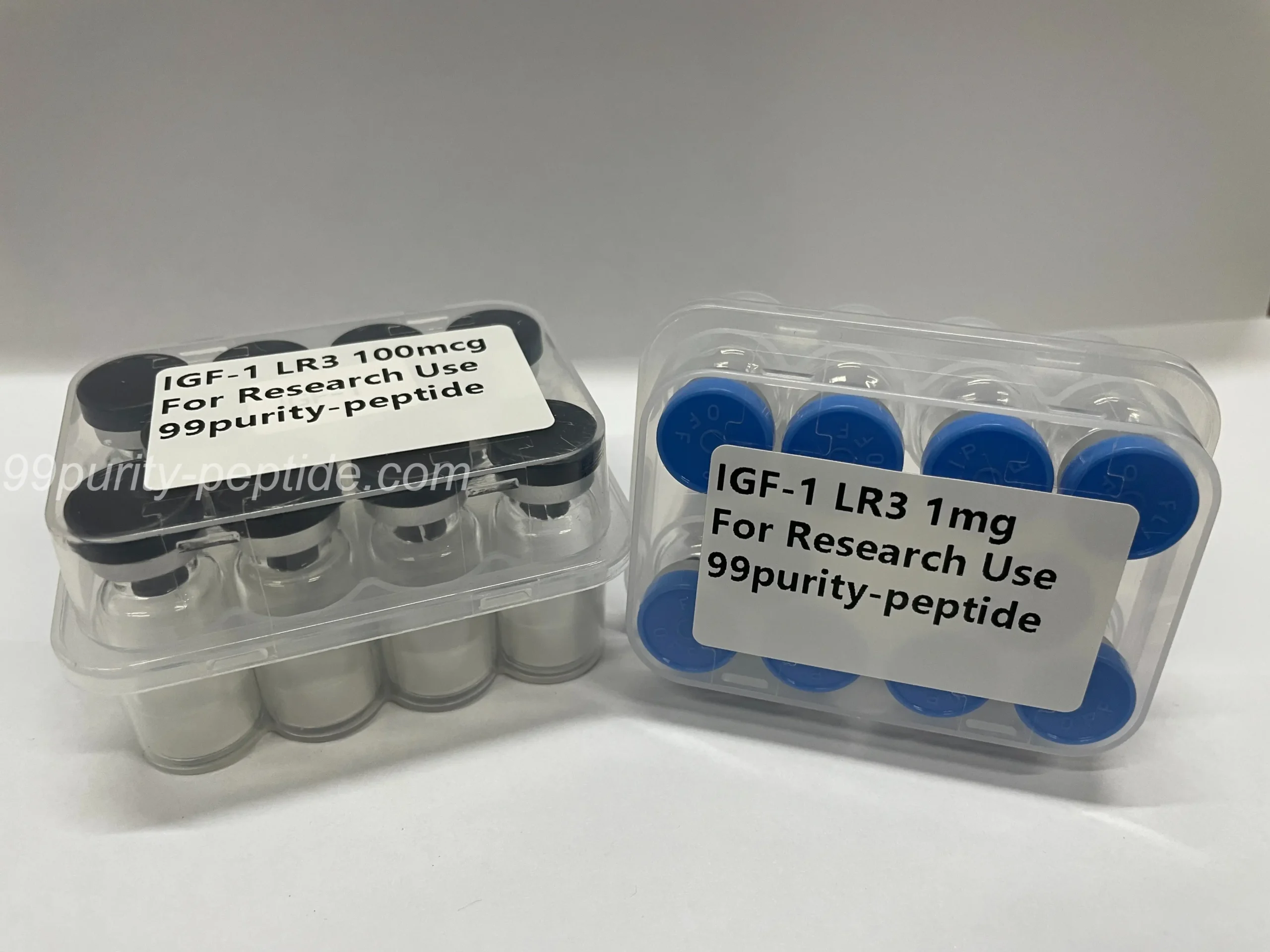 Microscopic detail of IGF-1 LR3 powder purity, verified for professional-grade research-activity.